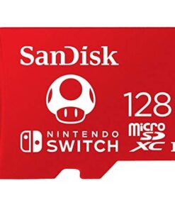 SanDisk - Flash memory card - microSDXC UHS-I Memory Card - 128 GB - Nintendo