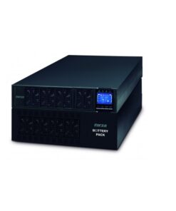 Forza Atlas FDC-206KMR - UPS (montaje en rack / externo) - AC 110-300 V - 6000 vatios - 6000 VA - 9 Ah - RS-232, USB - 2U - negro