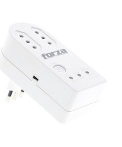 Forza - Voltage Protector - AC 220 V - 2 Tomas de Corriente - Chile Italian Out