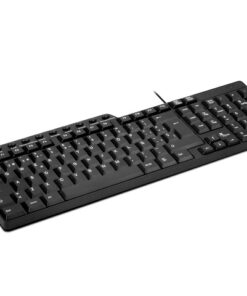 Xtech - Keyboard - Wired - Spanish - USB - Black - XTK-160S