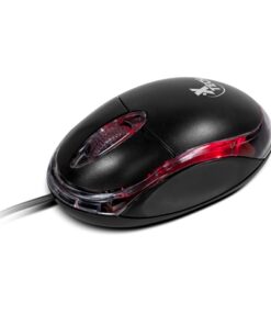 Xtech - Mouse - Wired - USB - Black - 3D optical