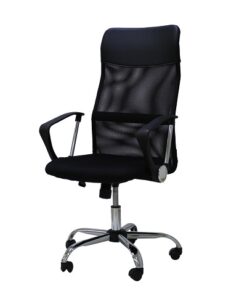 Manager Chair w/Arm Rest (Torin) - Black