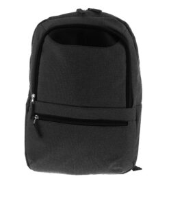 Xtech Winsor XTB-212BK Mochila para laptop 15.6" - Durable poliéster – Color Negro - Panel posterior con acolchado - Tirantes acolchados -  Bolsillo frontal para accesorios con organizador interior