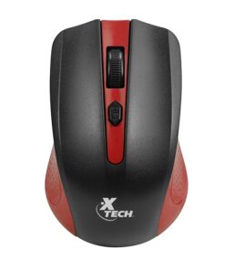 Xtech - Mouse - 2.4 GHz - Wireless - Red-1600dpiXTM-310RD