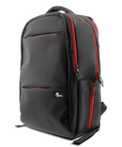Xtech Insurgent XTB-507 Mochila para laptop 16.5” y accesorios de videojuegos - Nylon durable - Gaming   - Color Negro y Rojo - Bolsillo Antirrobo - Panel posterior acolchado con tecnología de ventilación Airflow