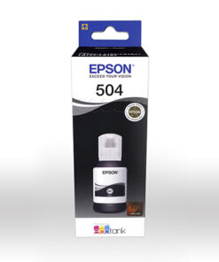 Epson 504 - 127 ml - negro - original - recarga de tinta - para EcoTank L4150, L4160, L4260, L6161, L6171, L6191, L6270; EcoTank ITS L4150, L4160