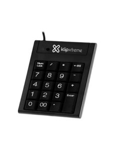 Klip Xtreme KNP-100 Abacus Numeric - Teclado numérico - USB - negro