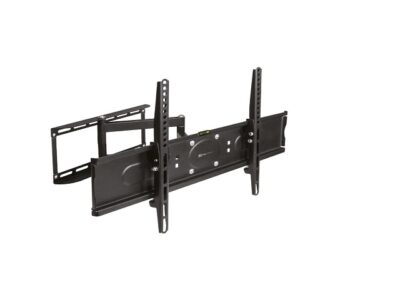 Klip Xtreme KPM-885 - Kit de montaje (placa de contacto, abrazadera de interfaz, brazo articulado doble) para LCD / panel de plasma - acero con pintura electrolítica - negro - tamaño de pantalla: 26"-55" - interfaz de montaje: hasta 600 x 400 mm