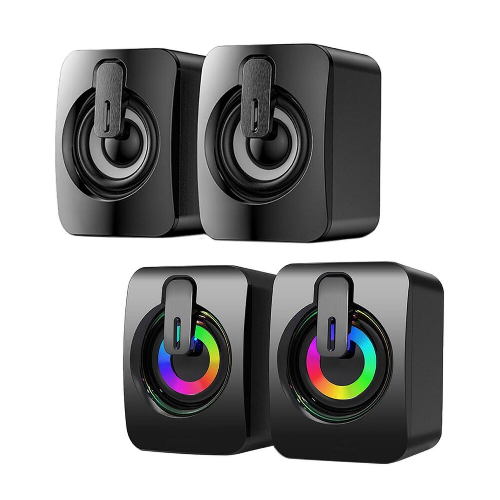 Alternative view of Parlante Gamer USB para PC Rgb Idears