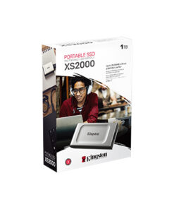 Kingston XS2000 - SSD - 1 TB - externo (portátil) - USB 3.2 Gen 2x2 (USB-C conector)