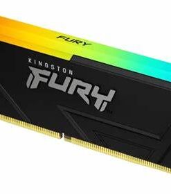 Alternative view of Kingston FURY Beast RGB - DDR4 - módulo - 32 GB - DIMM de 288 contactos - 3200 MHz / PC4-25600 - CL16 - 1.35 V - sin búfer - no ECC - negro
