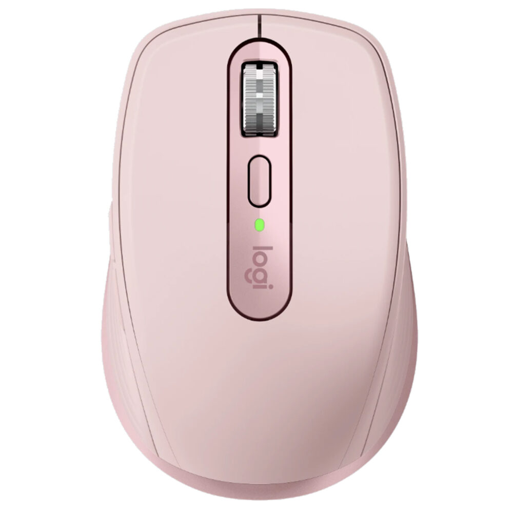 Logitech MX Anywhere 3S - Ratón - óptico - 6 botones - inalámbrico - Bluetooth - receptor de USB Logitech Logi Bolt - rosa