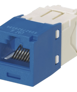 Panduit MINI-COM TX6 Plus - Inserto modular - CAT 6 - PTSB - azul - 1 puerto