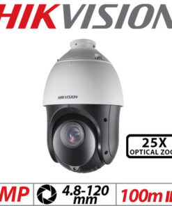 HIK - Turbo HD 2MP Camara PTZ 25x IR 100m 3D DNR 12VDC IP66