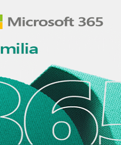 Microsoft 365 Family - Licencia de suscripción (1 año) - hasta 6 personas - no comercial - ESD - 32/64-bit - Win, Mac, Android, iOS - All Languages