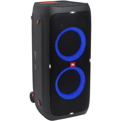 JBL PartyBox 310 - Altavoz de fiesta - para uso portátil - inalámbrico - Bluetooth - controlado por aplicación - 240 vatios - 2 vías - negro