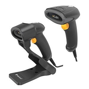 Newland - Lector de codigo de barras - NLS-HR2081-SF - 1D y 2D - USB - Sonido Beep - Indicador LED - Incluye stand - Sellado IP42 - 5 años de garantia