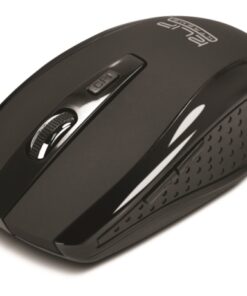Klip Xtreme Klever KMW-340 - Ratón - óptico - 6 botones - inalámbrico - 2.4 GHz - receptor inalámbrico USB - negro