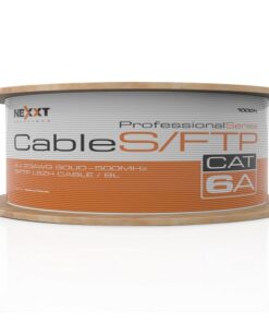 Nexxt S/FTP Cable 4 Pares - Cat6A - Gris– tipo LSZH