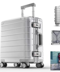 Xiaomi - Carry-on Luggage - Metal - 20in - Silver