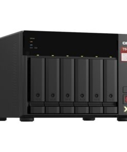 QNAP TS-673A - Servidor NAS - 6 compartimentos - SATA 6Gb/s - RAM 8 GB - 2.5 Gigabit Ethernet