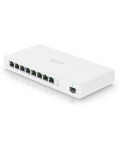 Ubiquiti UISP - Conmutador - 8 x 10/100/1000 (PoE) + 1 x Gigabit SFP - sobremesa - PoE (110 W)