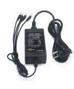 Folksafe - Power adapter kit - 4-channel 12VDC 5A