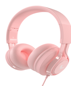 Xtech Cutie Kids Auriculares con micrófono y límite de volumen - Rosa XTH-355
