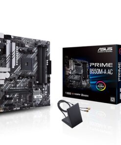 ASUS - PRIME B550M-A AC - Motherboard - Micro ATX - None