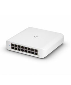 Ubiquiti UniFi Switch Lite USW-Lite-16-POE - Conmutador - Gestionado - 16 x 10/100/1000 (8 PoE+) - sobremesa, montaje en pared - PoE+ (45 W)