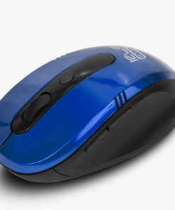 Klip Xtreme KMW-330 Vector - Ratón - ergonómico - óptico - 6 botones - inalámbrico - 2.4 GHz - receptor inalámbrico USB - azul