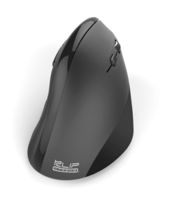 Klip Xtreme EverRest - Ratón vertical - ergonómico - diestro - óptico - 6 botones - inalámbrico - 2.4 GHz - receptor inalámbrico USB