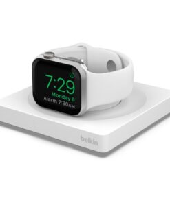 Belkin - Base de carga inalámbrica - Fast Charge - blanco - para Apple Watch