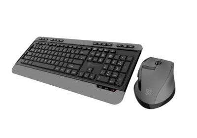 Kit Teclado y Mouse Inalámbrico Slim KBK-520 de KlipX