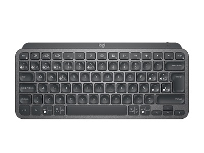 Logitech MX Keys Mini - Teclado - Inalámbrico - Español - USB / Bluetooth - Ergonomic Design - Grafito