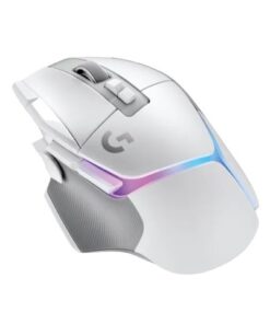 Logitech G G502 X PLUS - Ratón - óptico - inalámbrico - 2.4 GHz - receptor USB de Logitech LIGHTSPEED - blanco