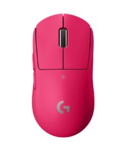 Logitech G PRO X SUPERLIGHT - Ratón - óptico - 5 botones - inalámbrico - 2.4 GHz - receptor USB de Logitech LIGHTSPEED - rosa