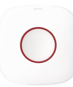 Hikvision DS-PDEB1-EG2-WB - Botón del pánico - inalámbrico - Tri-X - 433 MHz