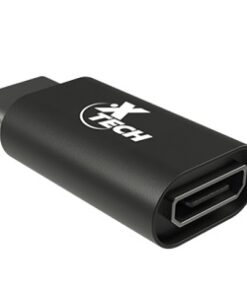 Xtech - USB adapter - USB Type C - Micro-USB Type B - Black - XTC-526