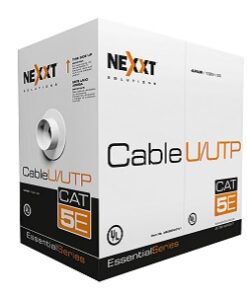 Nexxt Solutions Infrastructure - Bulk cable - UTP - 102 m RJ-45 - Gray - Cat5e 4P 25AWG CMX