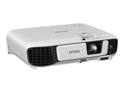 Epson PowerLite W52+ - Proyector 3LCD - portátil - 4000 lúmenes (blanco) - 4000 lúmenes (color) - WXGA (1280 x 800) - 16:10 - Wi-Fi