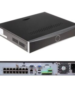 Hikvision - Standalone NVR - 32 Video Channels - Networked - 1.5U 16 PoE 8K DeepinMind