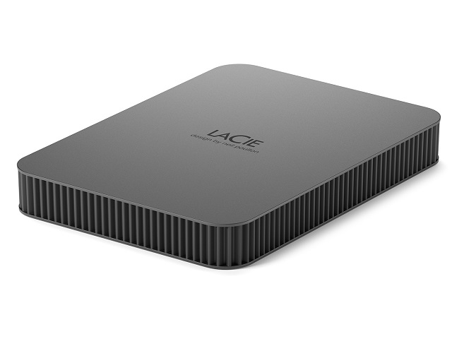 LaCie Mobile Drive Secure STLR2000400 - Disco duro - cifrado - 2 TB - externo (portátil) - USB 3.2 Gen 1 (USB-C conector) - Self-Encrypting Drive (SED) - gris espacio - con Recuperación de datos Seagate Rescue de 3 años