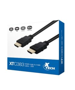 Xtech - Video / audio cable - HDMI - HDMI - 50ft-m/m-XTC-383