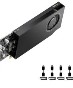 Alternative view of Tarjeta de Video PNY NV RTX A400 4GB GDDR6 4*mDP PCIe 4.0