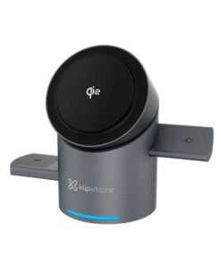 Soporte de Carga Inalámbrico 15W USB-C para iPhone Apple Watch y Auriculares Klip Xtreme