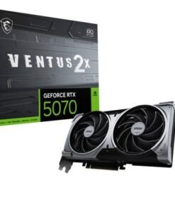 Tarjeta de Video MSI NVIDIA GeForce RTX 5070 Ventus 2X OC 12GB GDDR7 28 Gbps 192-bit PCIe 5.0