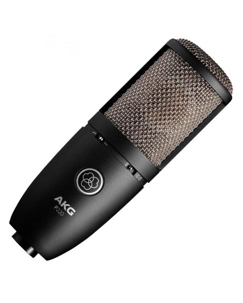 AKG P220 Micrófono Condensador Gran Diafragma Profesional 3 AKG P220 Micrófono Condensador Gran Diafragma Profesional - Imagen 3