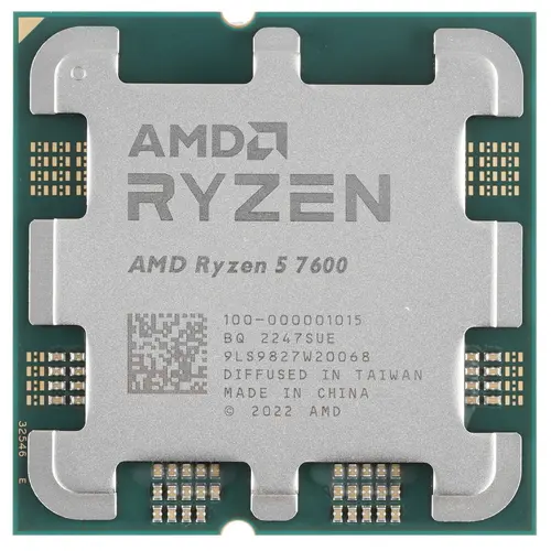 AMD Ryzen 5 7600 Procesador - Socket AM5 - 6 Cores, 12 Threads 1 AMD Ryzen 5 7600 Procesador - Socket AM5 - 6 Cores, 12 Threads