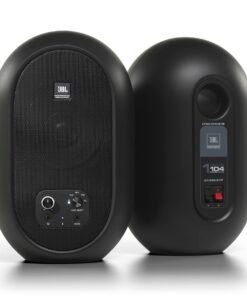 JBL 104-BT Monitores de Estudio Compactos con Bluetooth 4.5 pulgadas Negro (Par)